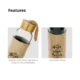 Pure Sip Glass Bottle - Image 2